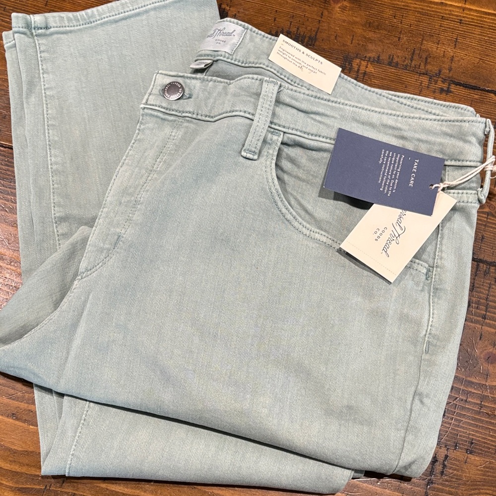Light green Denim Jeans by universal thread